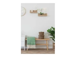 2 estantes de pared de algas marinas