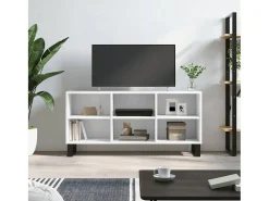 Adolfo Mueble de TV madera de ingeniería blanco 103,5x30x50 cm
