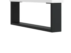 Adolfo Mueble de TV madera de ingeniería blanco 103,5x30x50 cm