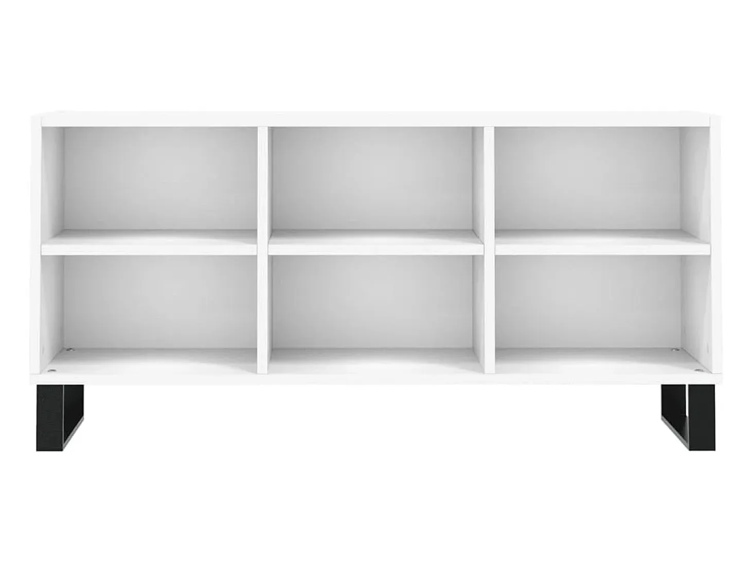 Adolfo Mueble de TV madera de ingeniería blanco 103,5x30x50 cm