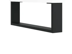 Adolfo Mueble de TV madera de ingeniería blanco brillo 103,5x30x50 cm