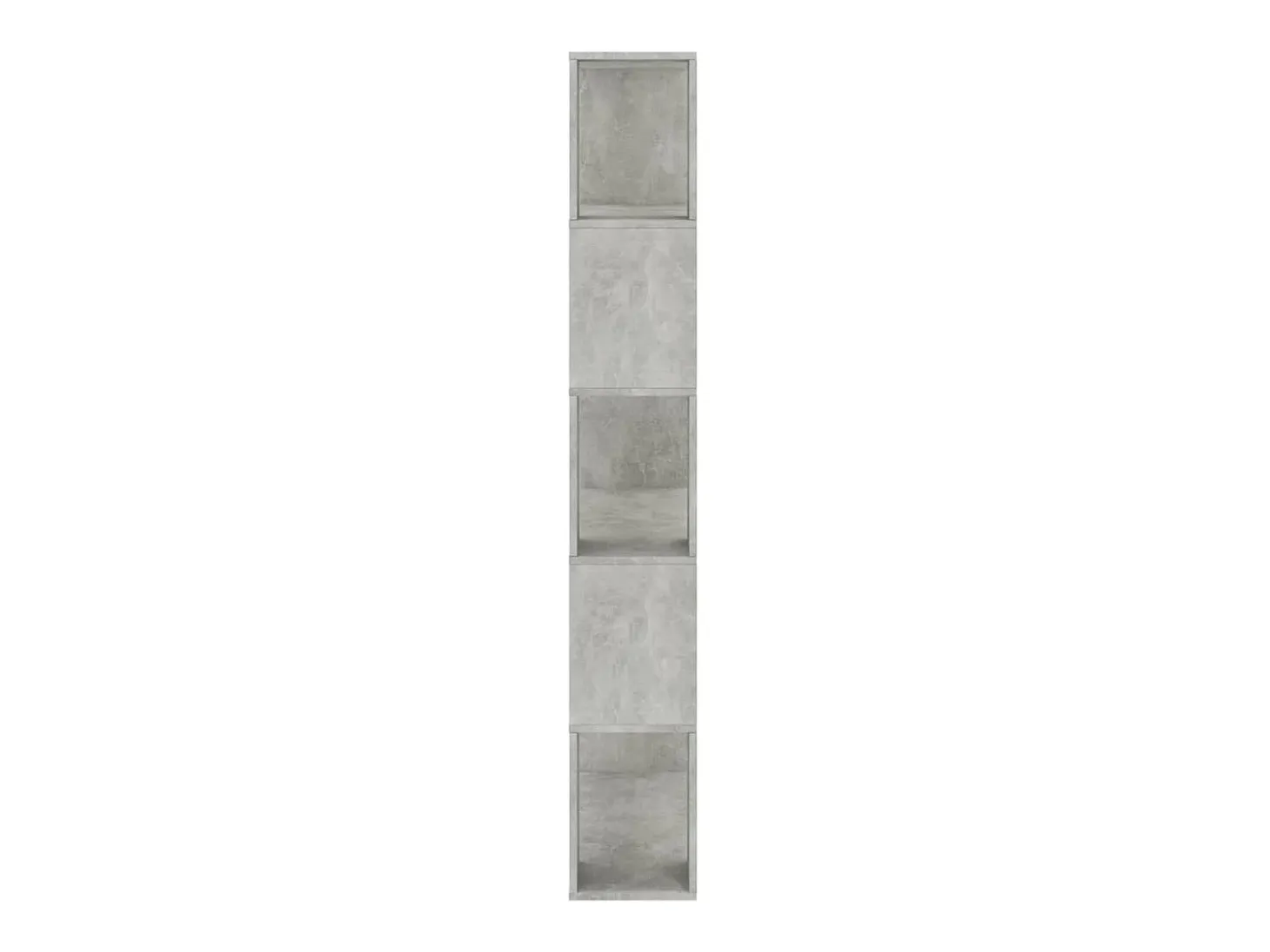 Adrik Estantería madera contrachapada gris hormigón 80x24x159cm