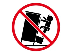 Adrik Estantería/divisor de espacios blanco brillante 80x24x159 cm