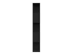 Adrik Estantería/divisor madera contrachapada negro 80x24x159 cm