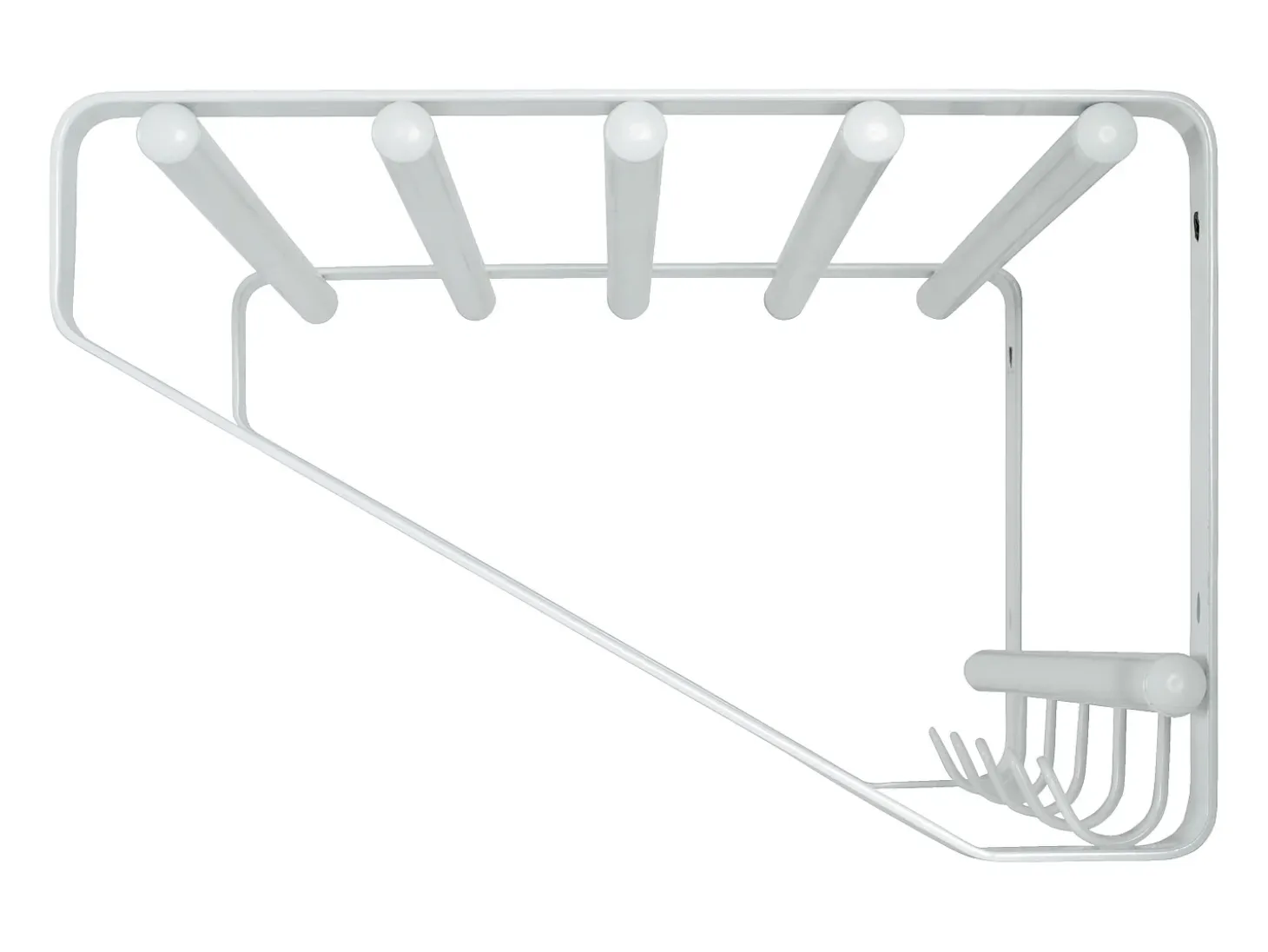 Alden armario de pared de diseño metálico blanco