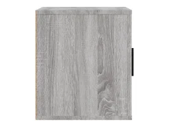 Alfinn Mueble de TV madera contrachapada gris Sonoma 100x35x40 cm