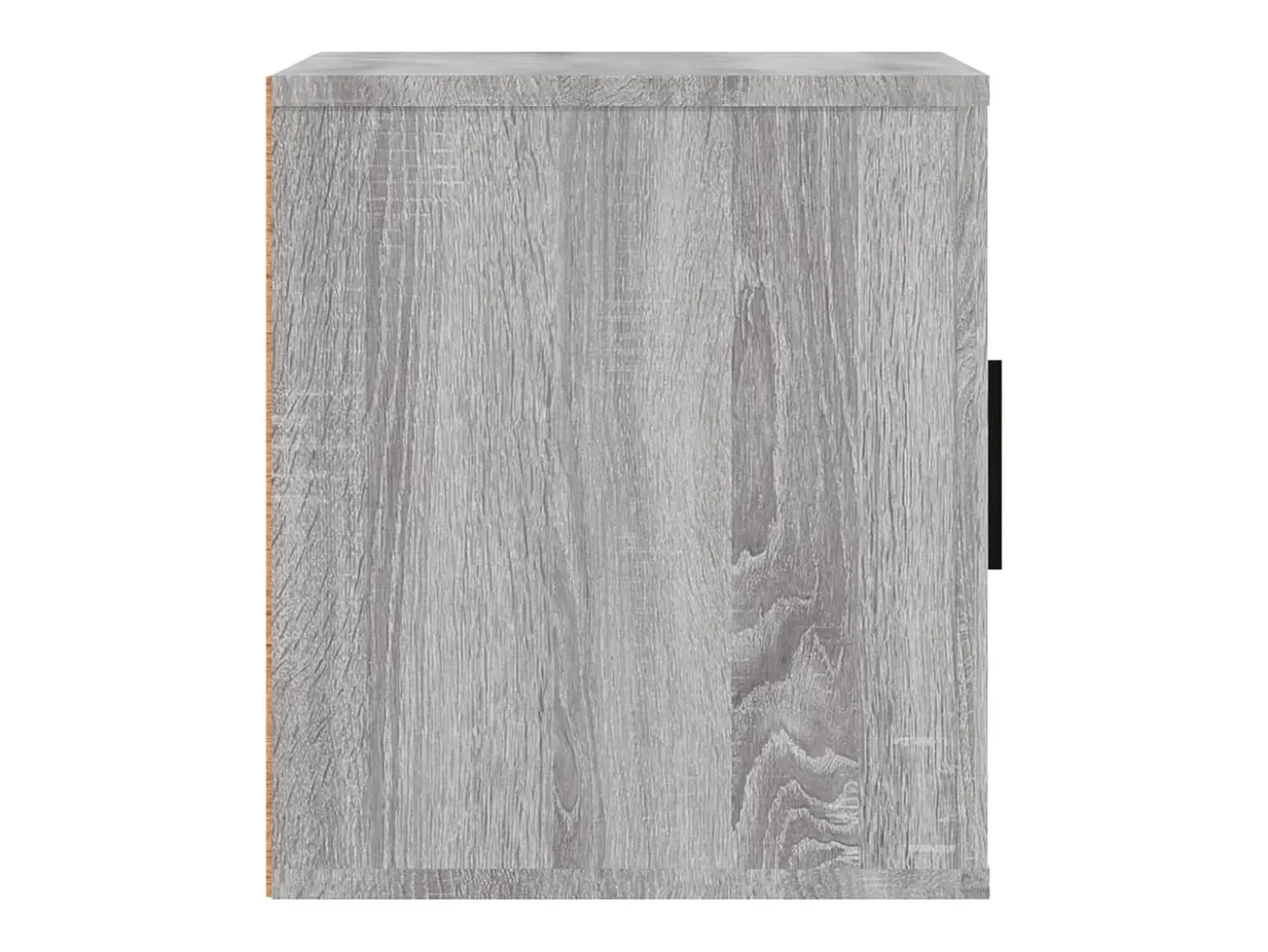 Alfinn Mueble de TV madera contrachapada gris Sonoma 100x35x40 cm