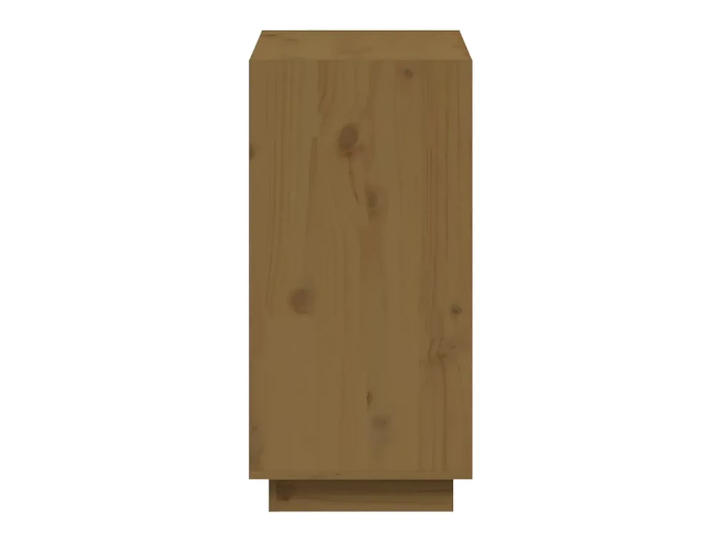 Alisha Estantería madera maciza de pino marrón miel 60x35x71 cm