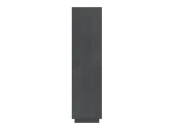 Alisha Estantería/divisor de espacios madera de pino gris 40x35x135 cm