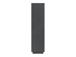 Alisha Estantería/divisor de espacios madera de pino gris 60x35x135 cm