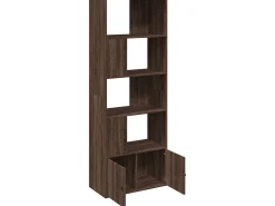 Allentown Estantería madera de ingeniería marrón roble 70x36x189 cm