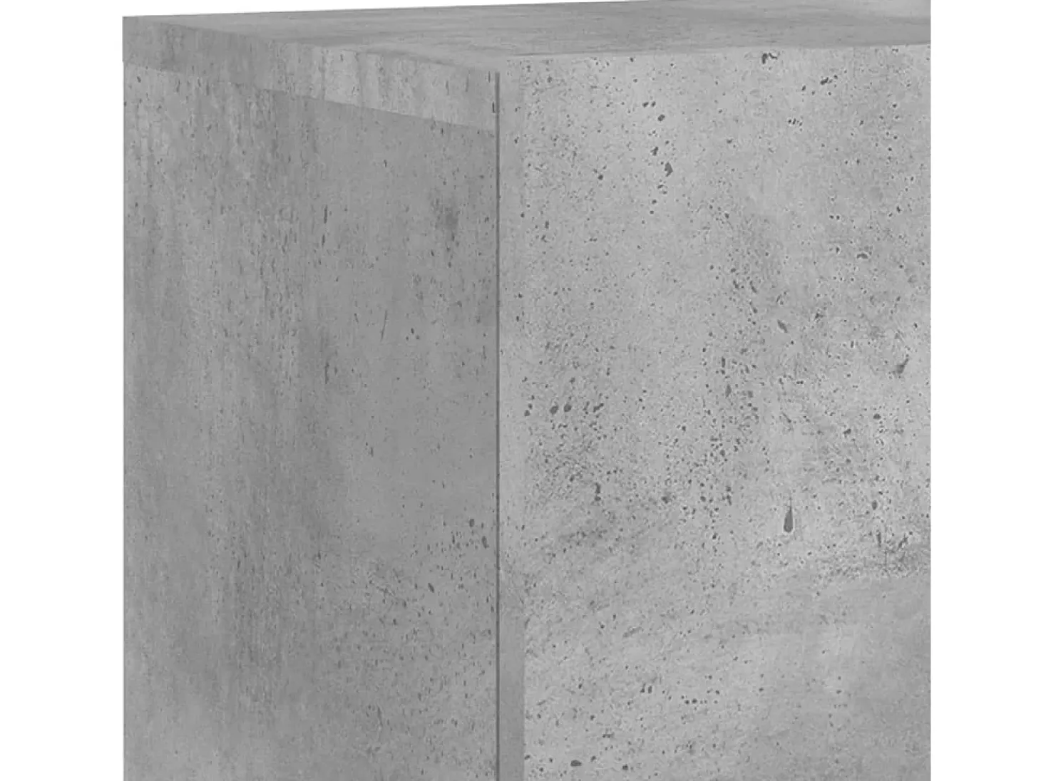American Canyon Mueble para TV de pared gris hormigón 80x30x41 cm