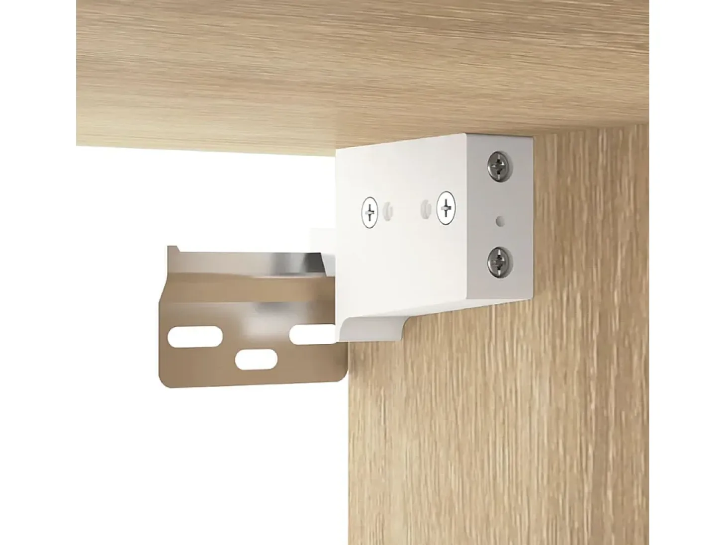 American Canyon Mueble para TV de pared roble Sonoma 80x30x41 cm