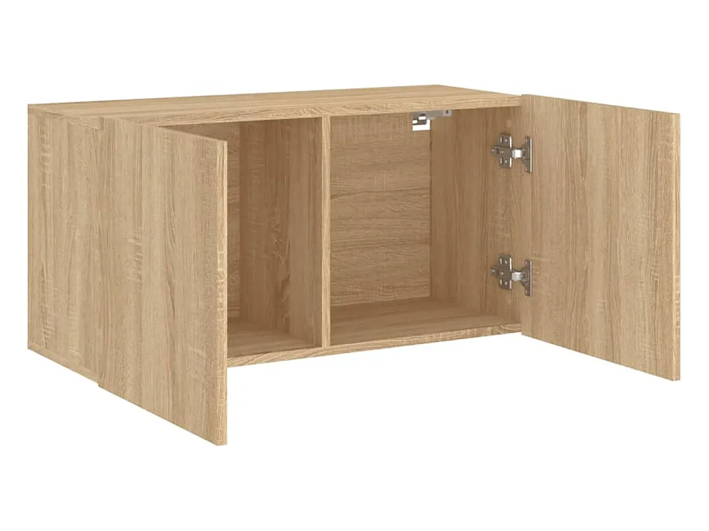 American Canyon Mueble para TV de pared roble Sonoma 80x30x41 cm