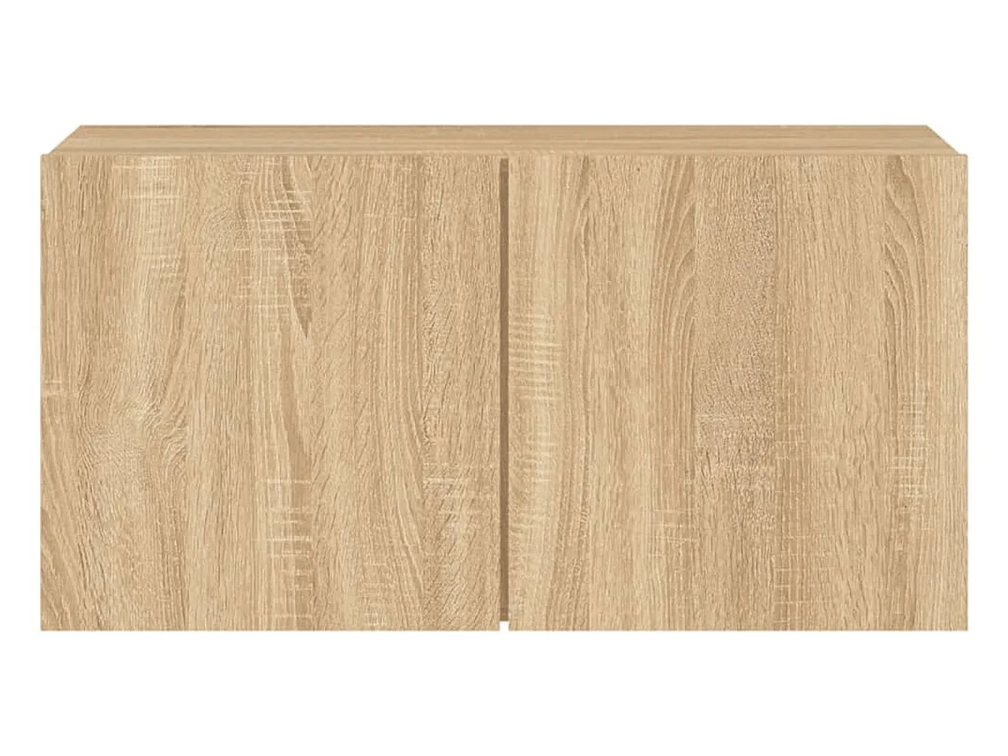 American Canyon Mueble para TV de pared roble Sonoma 80x30x41 cm