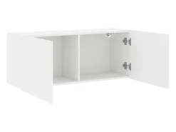 American Canyon Mueble para TV de pared blanco 100x30x41 cm