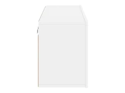 American Canyon Mueble para TV de pared blanco 100x30x41 cm