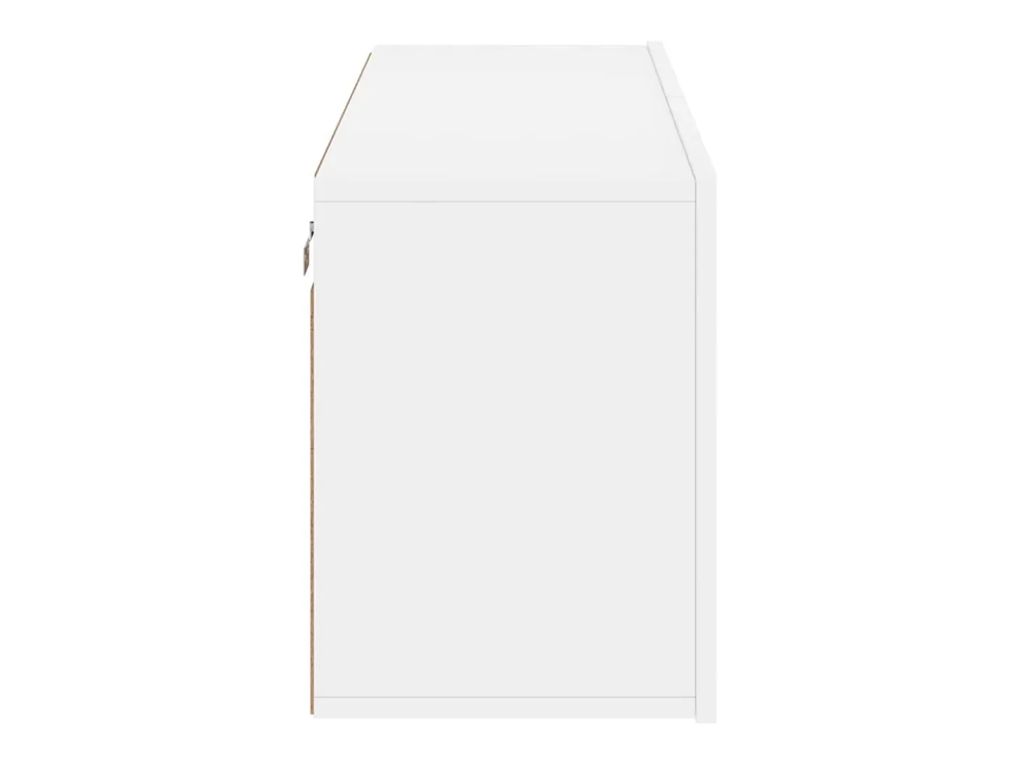 American Canyon Mueble para TV de pared blanco 100x30x41 cm