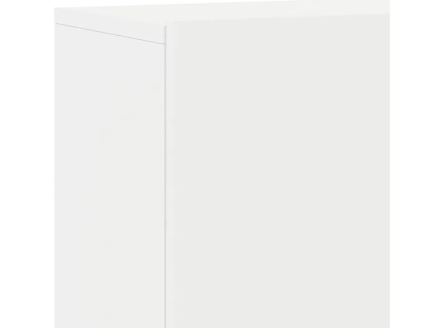 American Canyon Mueble para TV de pared blanco 100x30x41 cm