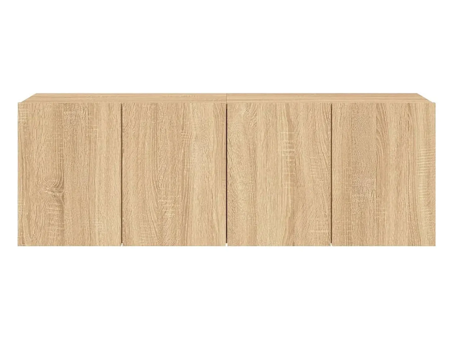 American Canyon Muebles para TV de pared 2 unidades roble Sonoma 60x30x41 cm