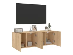 American Canyon Muebles para TV de pared 2 unidades roble Sonoma 60x30x41 cm