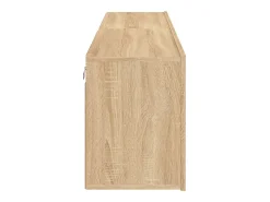 American Canyon Muebles para TV de pared 2 unidades roble Sonoma 80x30x41 cm