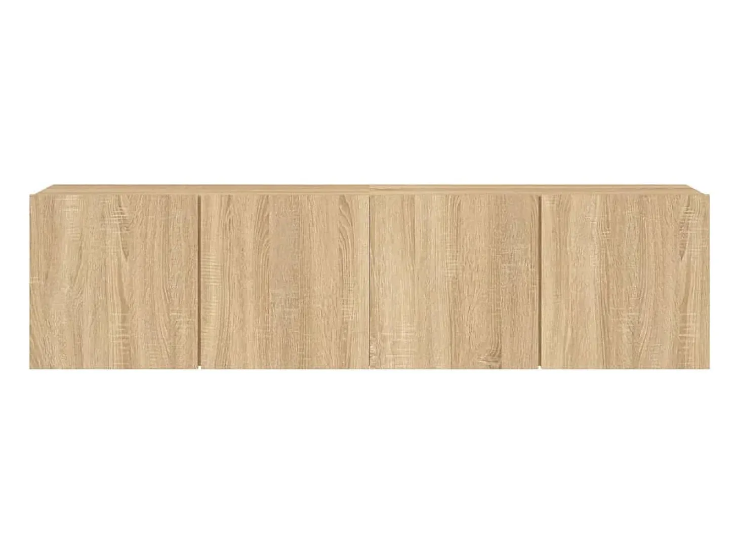 American Canyon Muebles para TV de pared 2 unidades roble Sonoma 80x30x41 cm