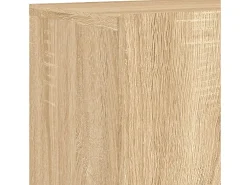 American Canyon Muebles para TV de pared 2 unidades roble Sonoma 80x30x41 cm