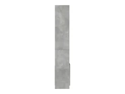 Aparador alto madera de ingeniería gris hormigón 92x33x180 cm