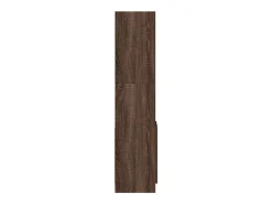 Aparador alto madera de ingeniería roble marrón 92x33x140 cm