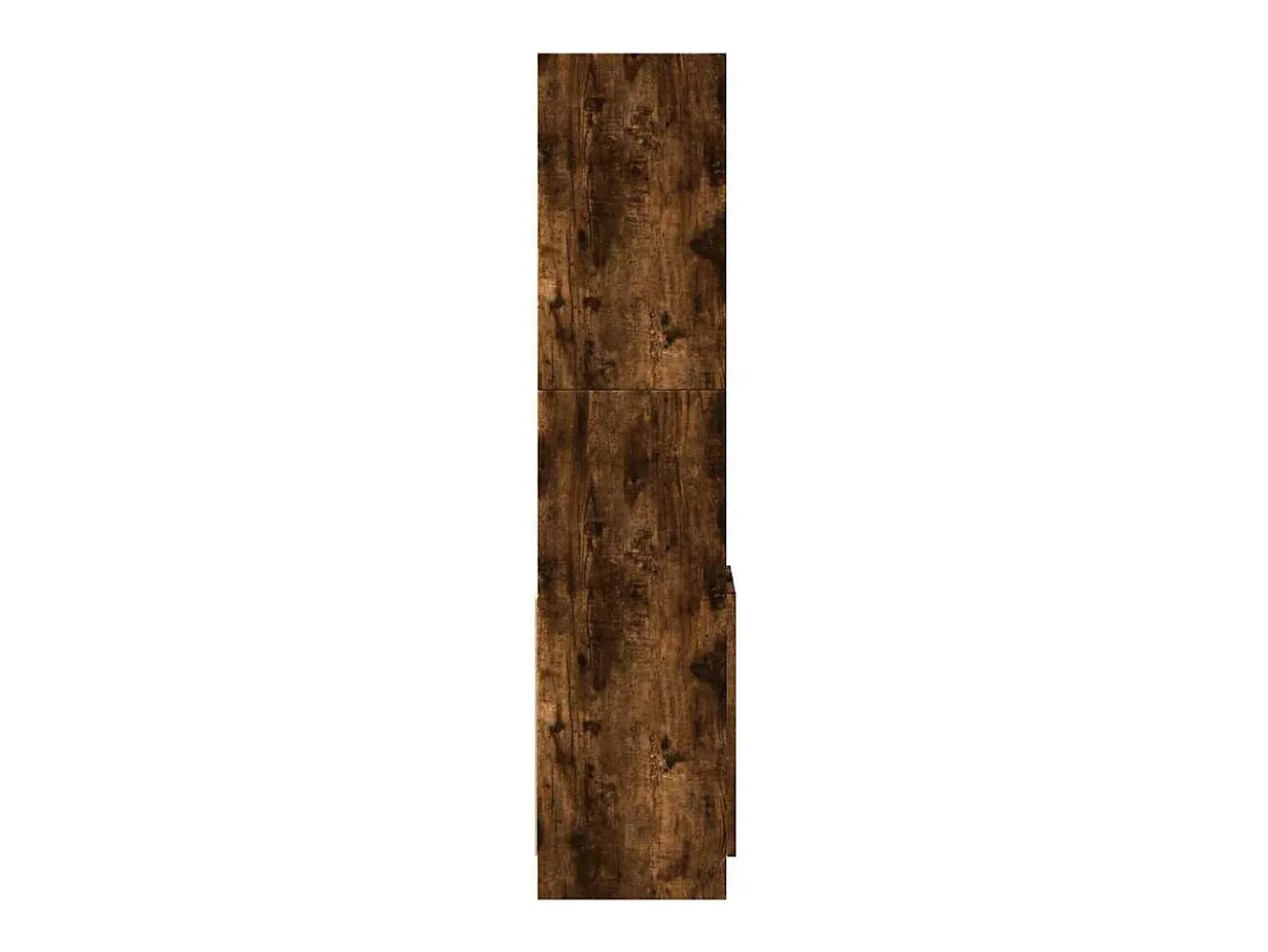 Aparador alto madera de ingeniería roble ahumado 92x33x140 cm