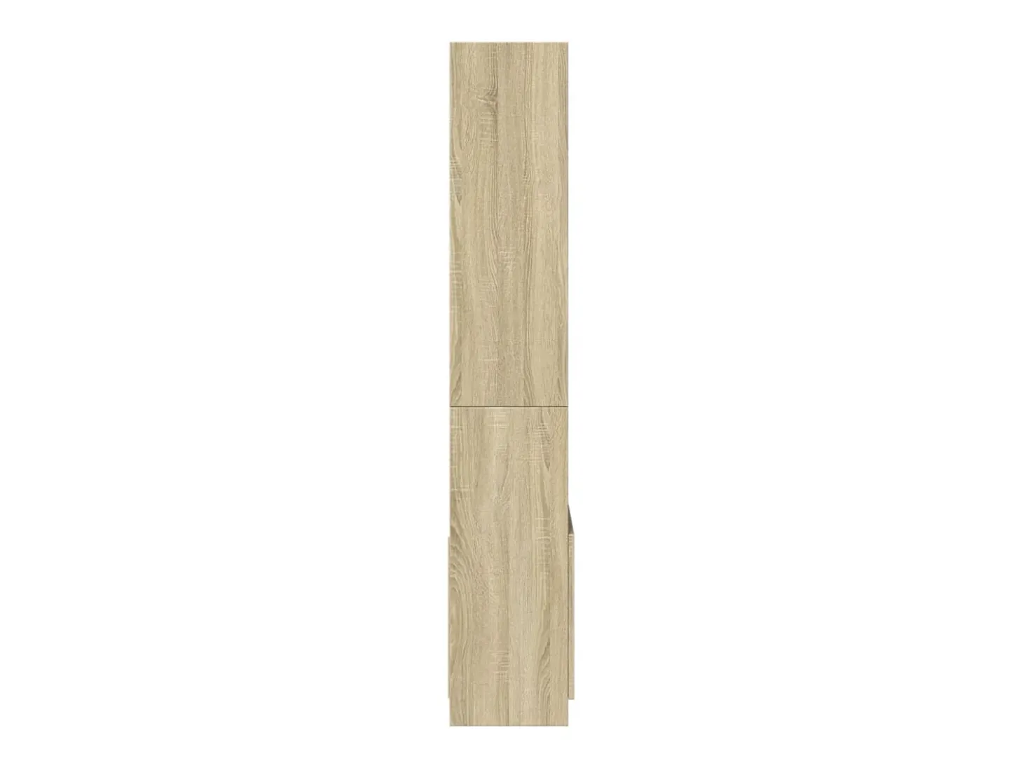 Aparador alto madera de ingeniería roble Sonoma 63x33x180 cm