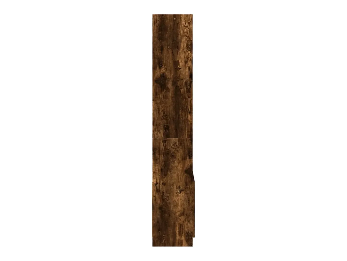 Aparador alto madera de ingeniería roble ahumado 63x33x180 cm