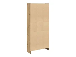 Aparador alto madera ingeniería roble artisan 82,5x30,5x185 cm