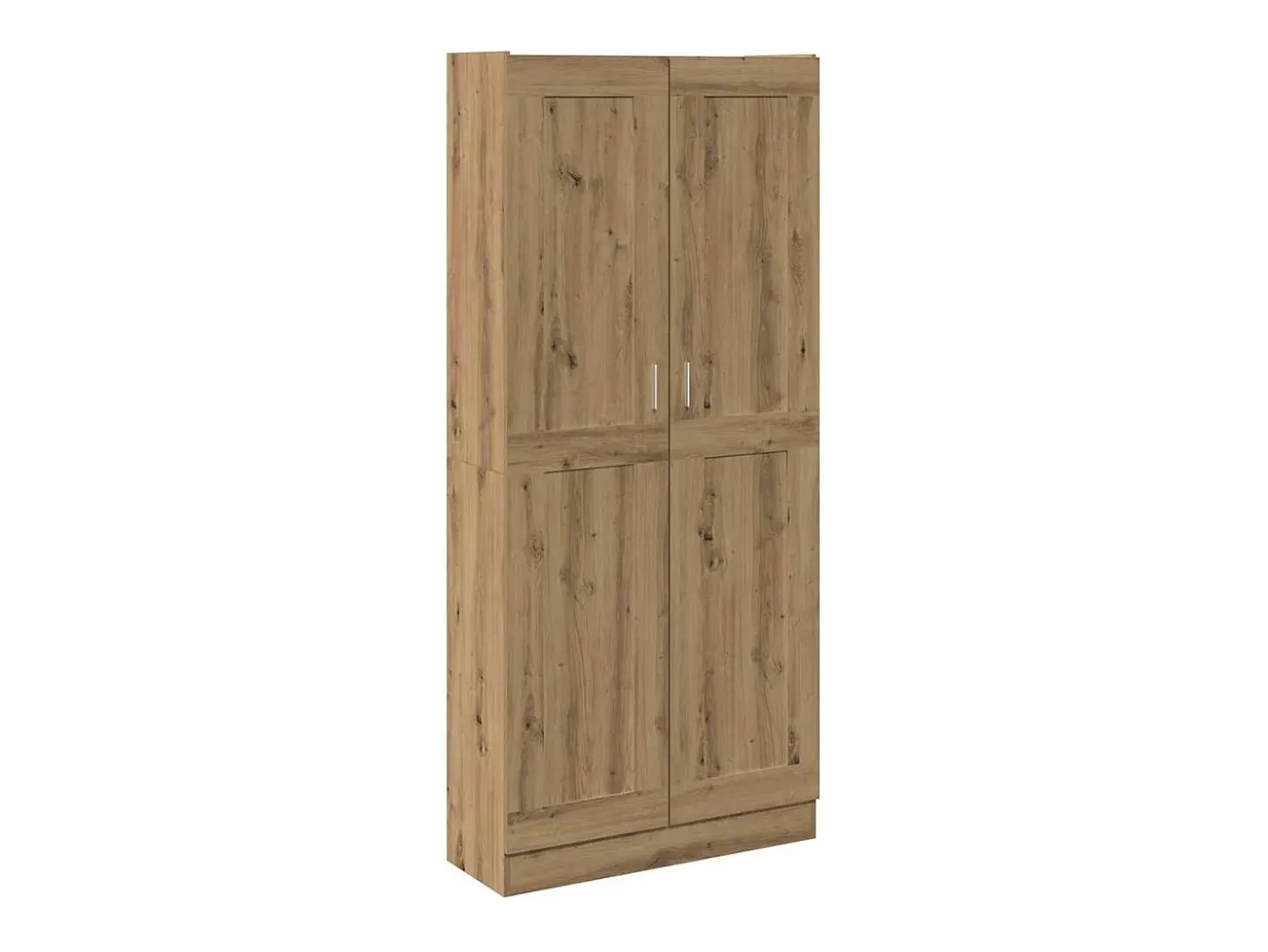 Aparador alto madera ingeniería roble artisan 82,5x30,5x185 cm