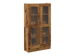 Aparador alto madera vieja 82,5x30,5x150 cm madera contrachapada