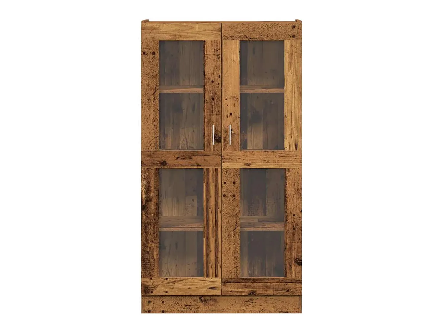 Aparador alto madera vieja 82,5x30,5x150 cm madera contrachapada