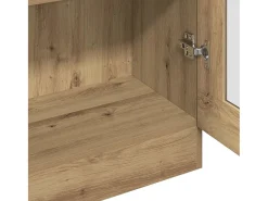 Aparador alto Roble Artisan 82,5x30,5x150 cm Madera de ingeniería