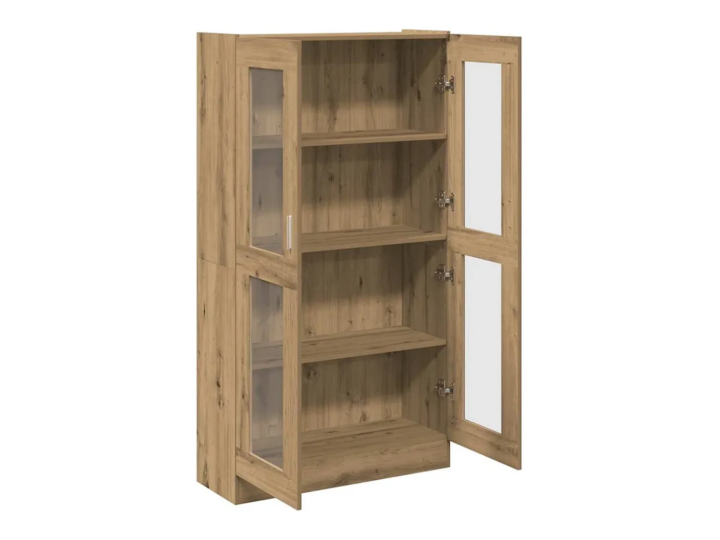 Aparador alto Roble Artisan 82,5x30,5x150 cm Madera de ingeniería