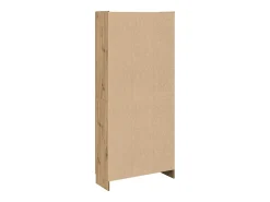 Aparador alto roble craft 82,5x30,5x185 cm madera de ingeniería