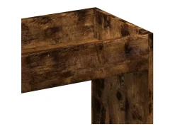 Aparador de madera de ingeniería roble ahumado 63x33x100 c