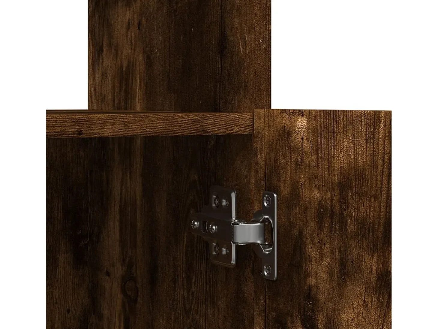 Aparador de madera de ingeniería roble ahumado 63x33x100 c