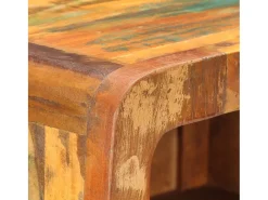 Aparador de madera maciza reciclada 45x32x110 cm
