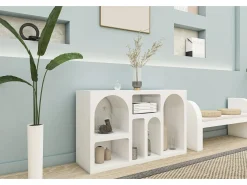 Aparador Liva Blanco 120x37x74 cm