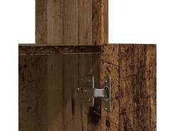 Aparadorde madera de ingeniería madera envejecida 63x33x100 cm