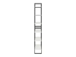 Armario alto Blanco 80x30x210 cm Madera maciza de pino