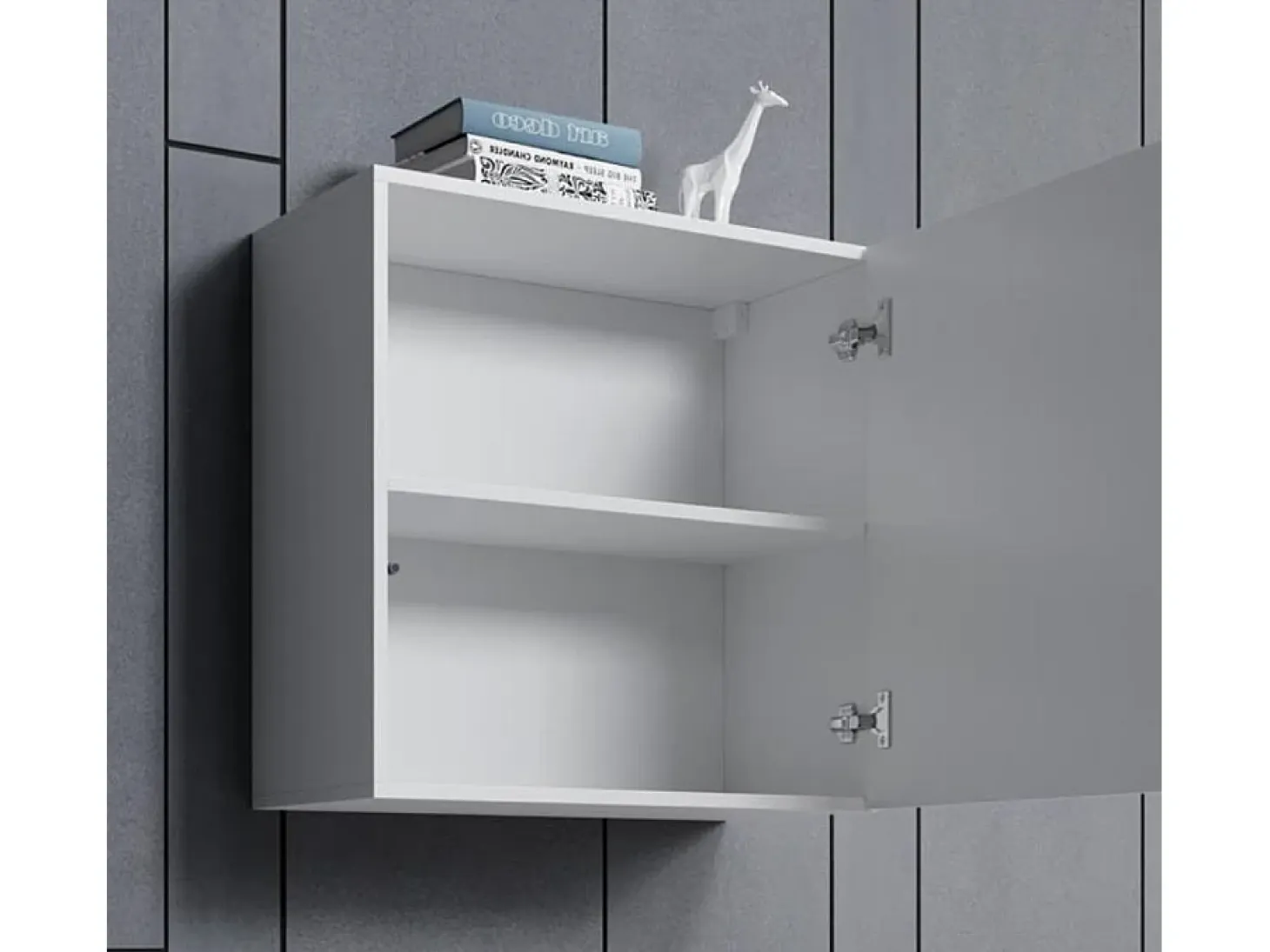 Armario colgante para Salón comedor en Blanco 60x30x60cm Aitana Q1