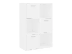 Armario de almacenamiento madera contrachapada 60x29,5x90 cm