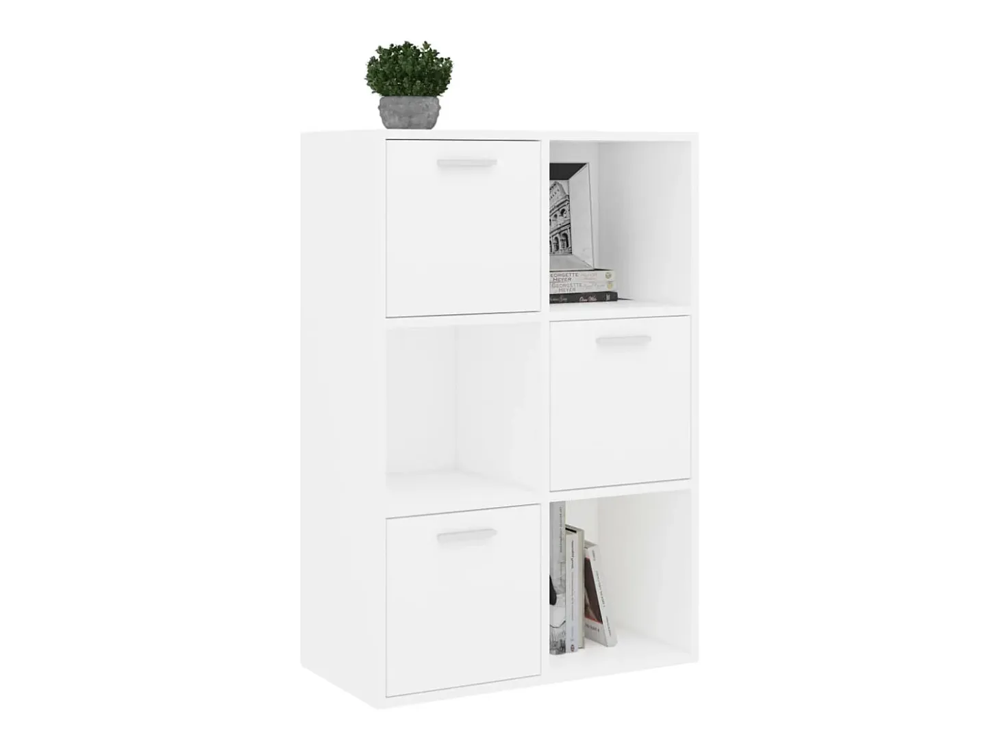 Armario de almacenamiento madera contrachapada 60x29,5x90 cm