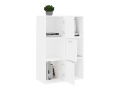 Armario de almacenamiento madera contrachapada 60x29,5x90 cm